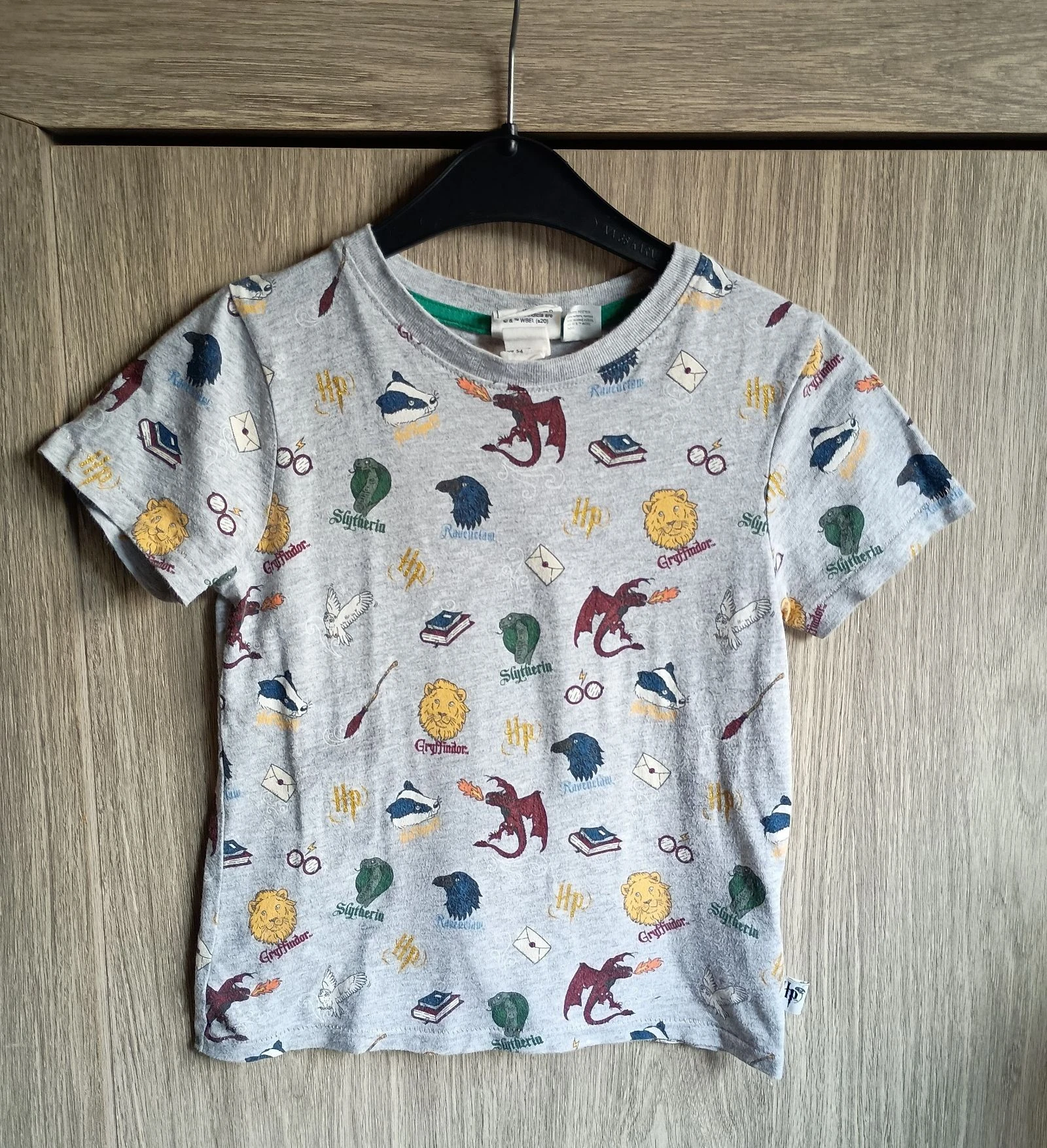 T-shirt met Harry Potter print. Maat 110-116